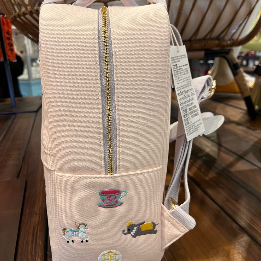 Disney Parks 2026 Fantasyland Canvas Loungefly Backpack NWT - Picture 2 of 4